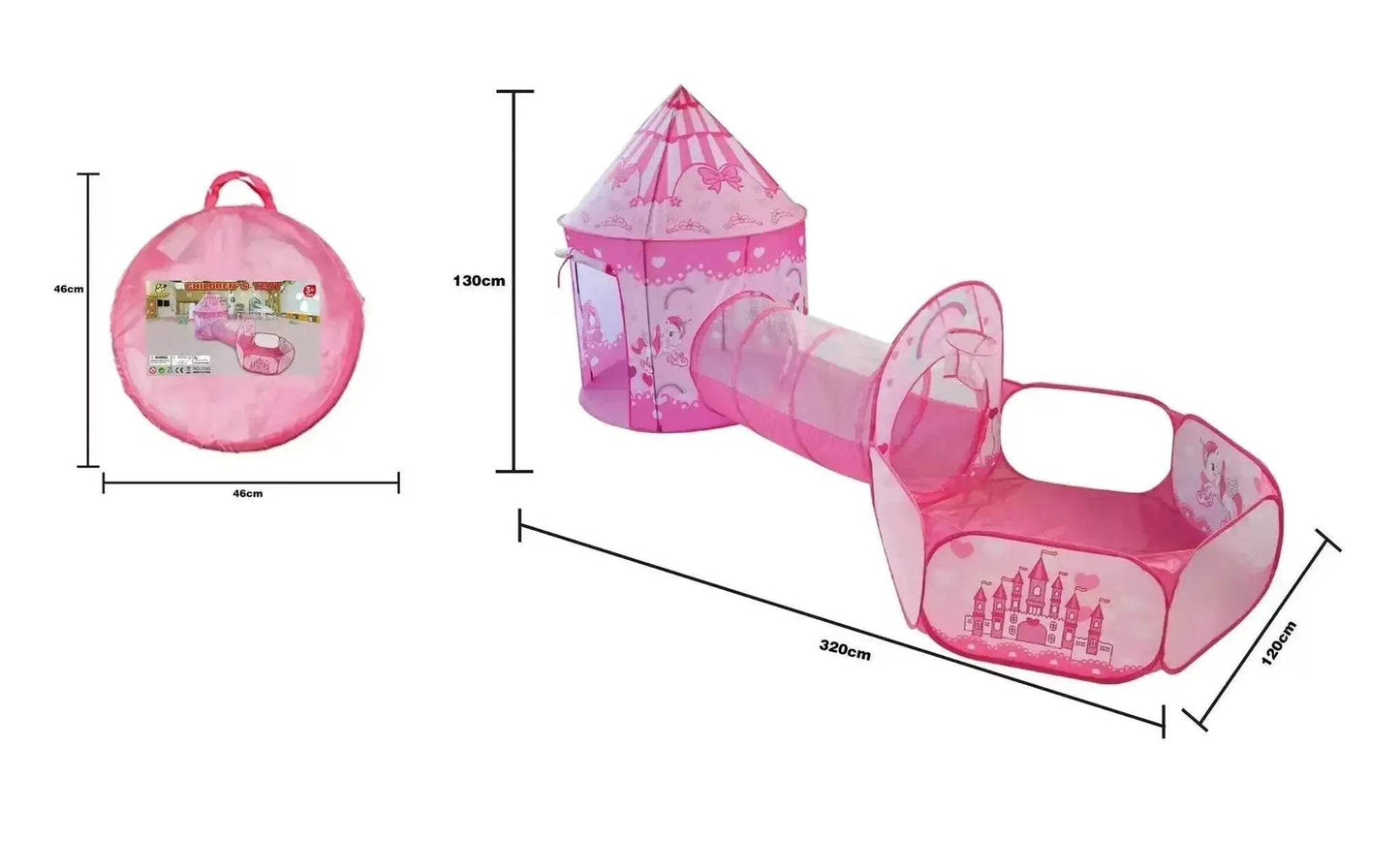  Durable Play Tent Foldable 3in1 Ball Pool Toyland EU -  ToylandEU™