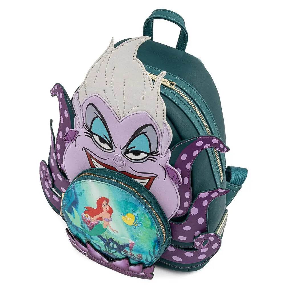 Durable Polyester Backpack With Little Mermaid Fireworks Ariel Charm For Unisex Teens School Use - ToylandEU