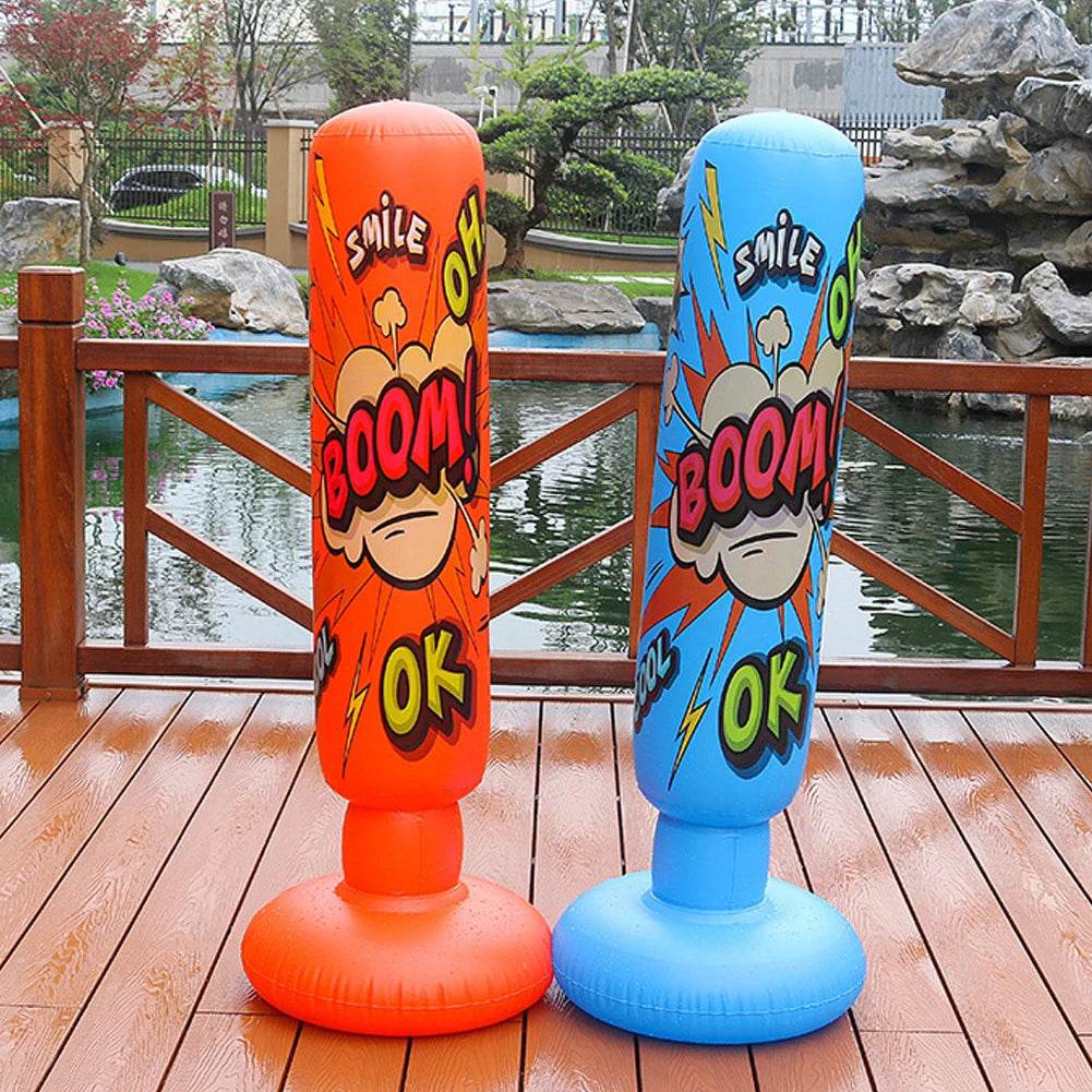 Durable Punching Bag Inflatable For Kids Boxing Training - ToylandEU
