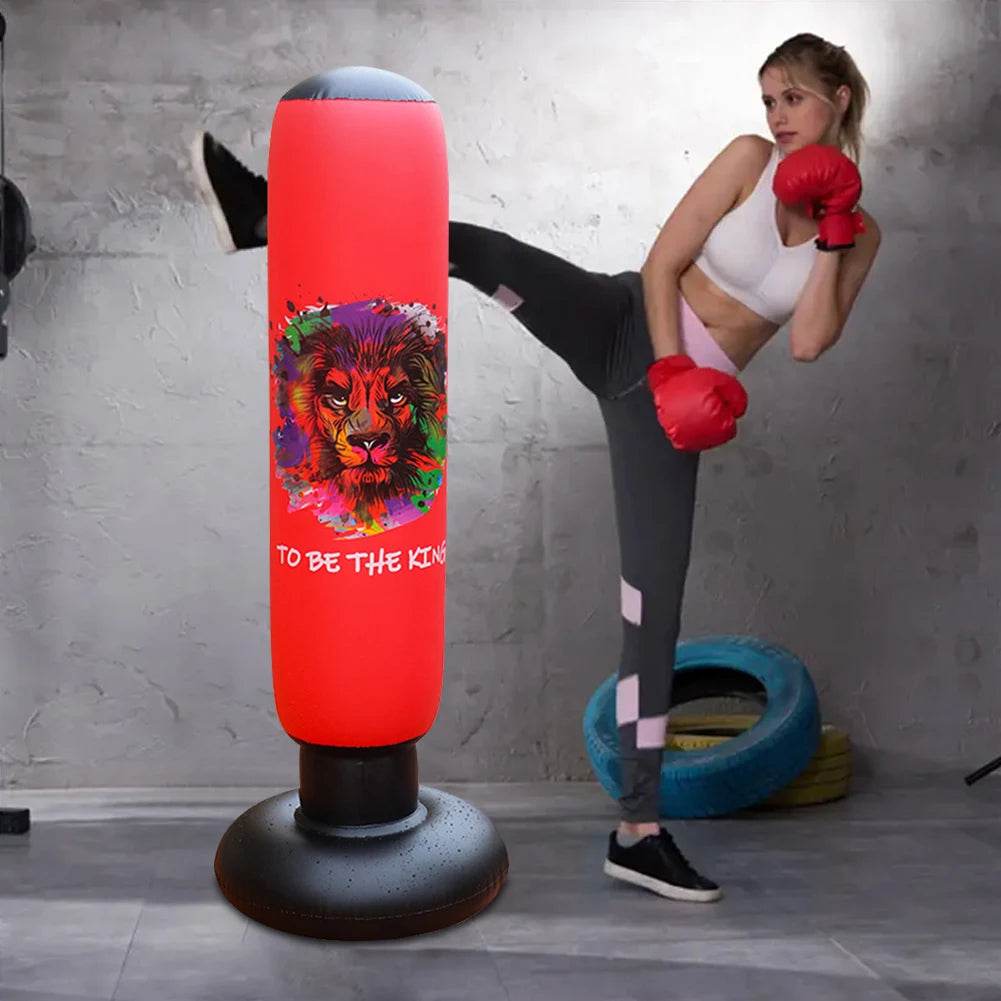 Durable Punching Bag Inflatable For Kids Boxing Training - ToylandEU