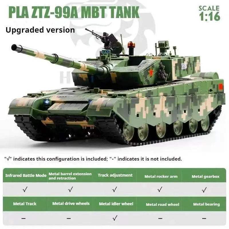 Durable RC Tank Metal Tracks 1 To 16 Toyland EU -  ToylandEU™