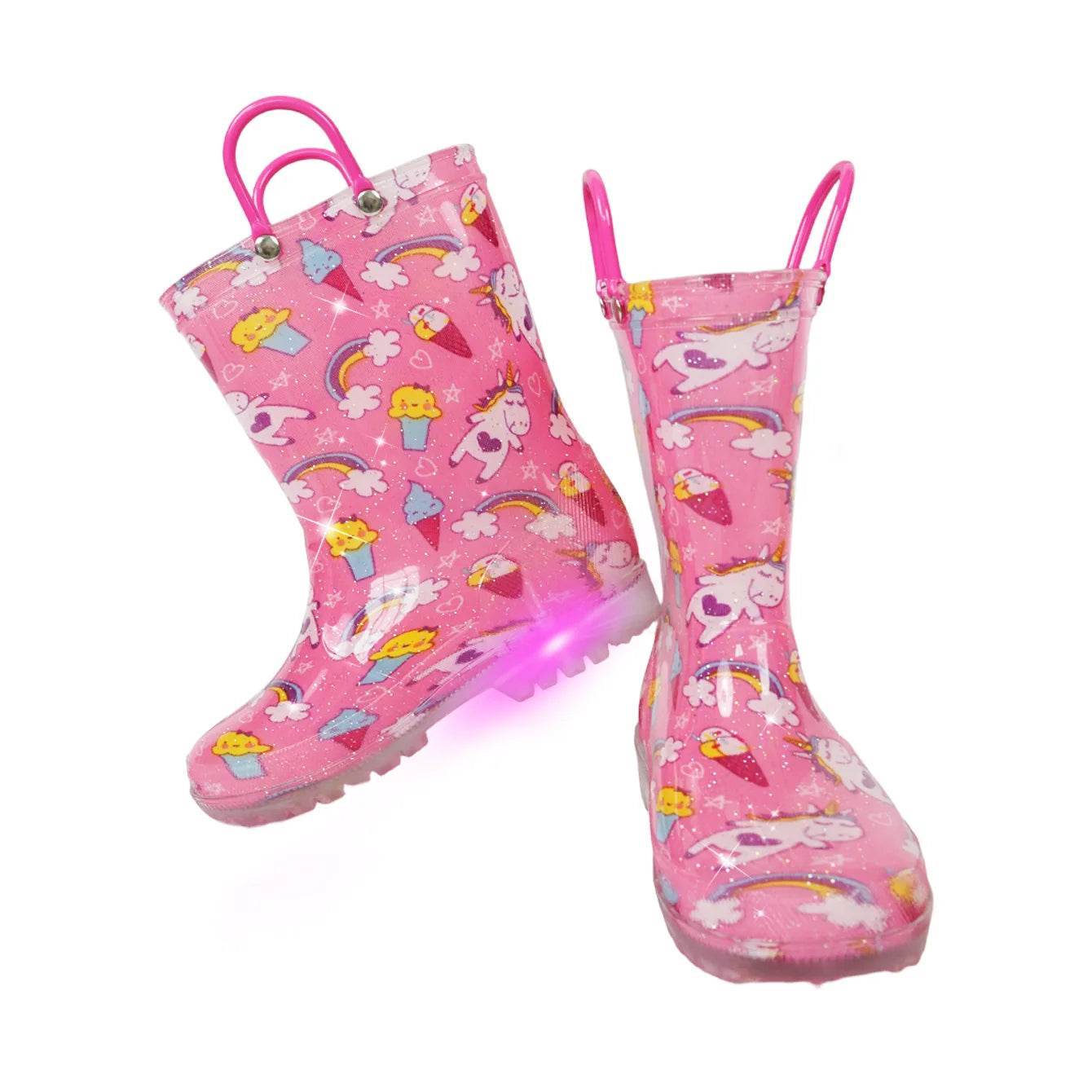 Durable Rain Boots Dinosaur Night Light For Kids Outdoor Use - ToylandEU