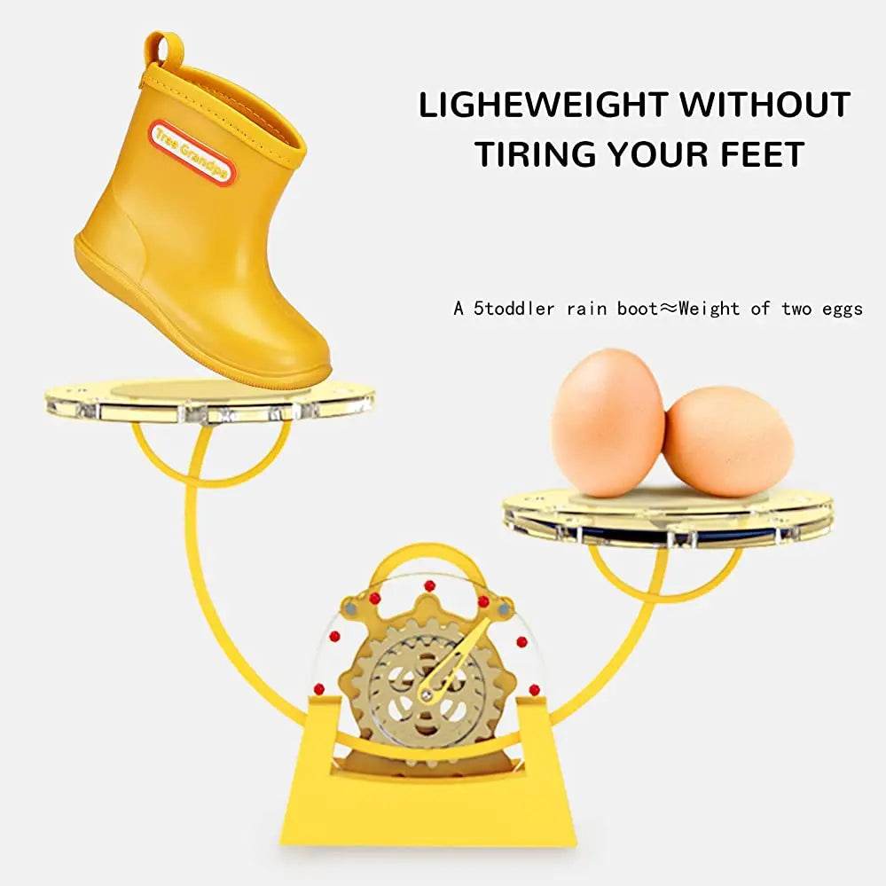 Durable Rain Boots Easy On Waterproof Unisex Toddler Shoes - ToylandEU