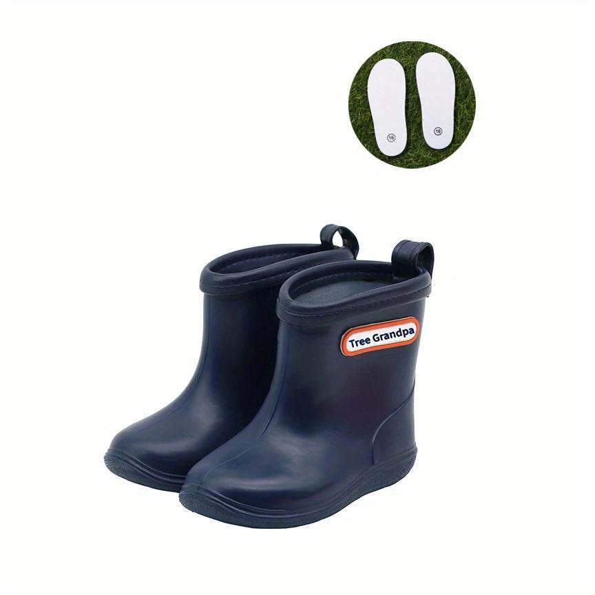 Durable Rain Boots Easy On Waterproof Unisex Toddler Shoes - ToylandEU