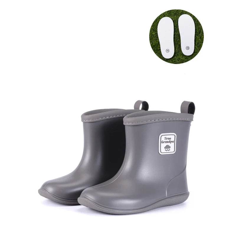 Durable Rain Boots Easy On Waterproof Unisex Toddler Shoes - ToylandEU
