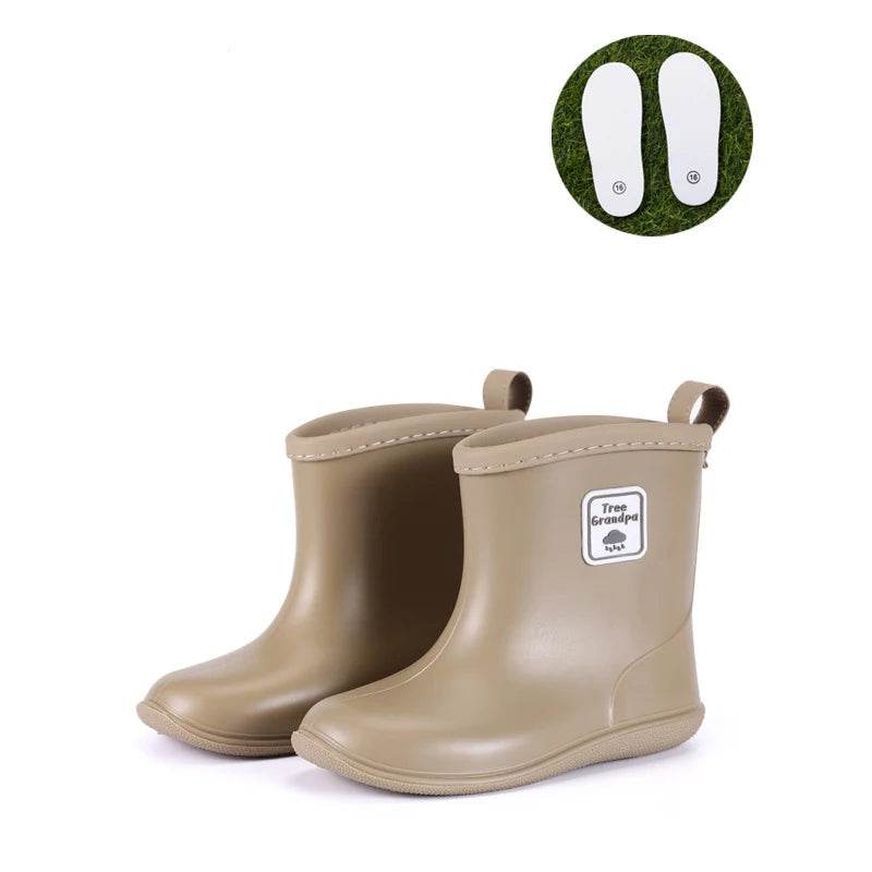 Durable Rain Boots Easy On Waterproof Unisex Toddler Shoes - ToylandEU