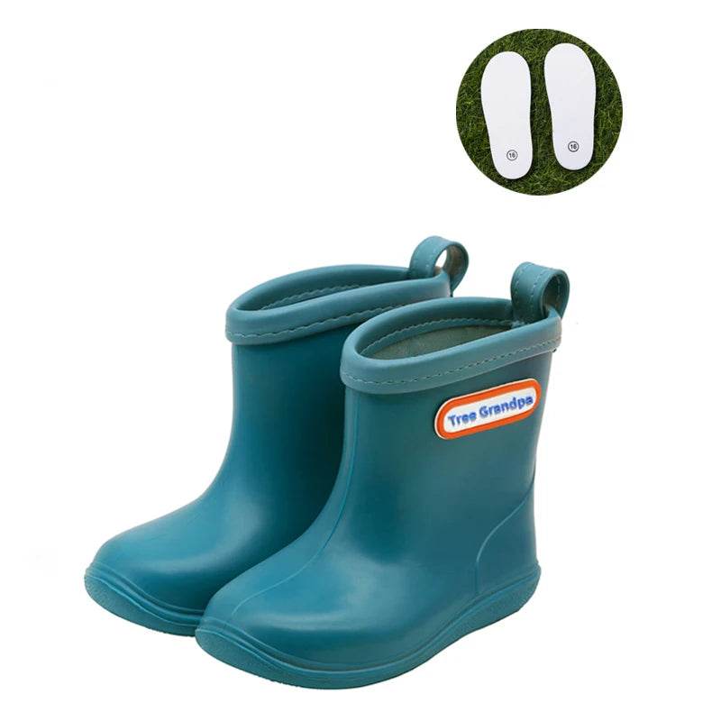 Durable Rain Boots Easy On Waterproof Unisex Toddler Shoes - ToylandEU