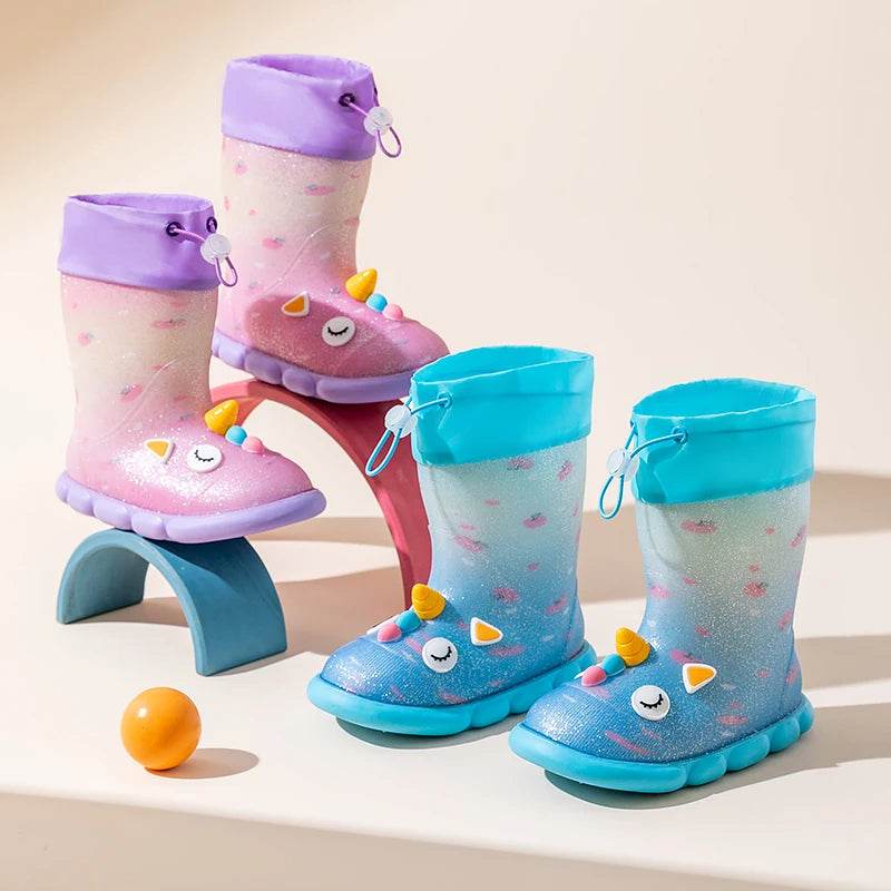 Durable Rain Boots Non Slip Waterproof For Kids Outdoor - ToylandEU