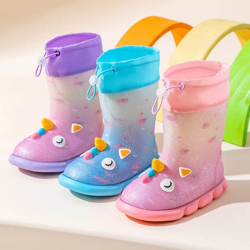 Durable Rain Boots Non Slip Waterproof For Kids Outdoor - ToylandEU