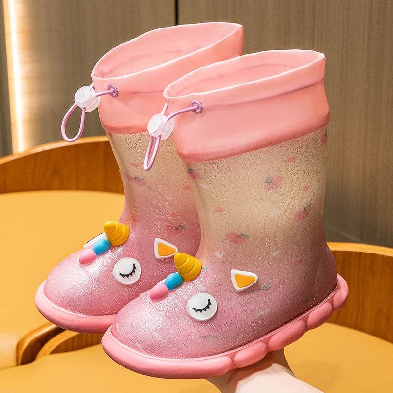 Durable Rain Boots Non Slip Waterproof For Kids Outdoor - ToylandEU