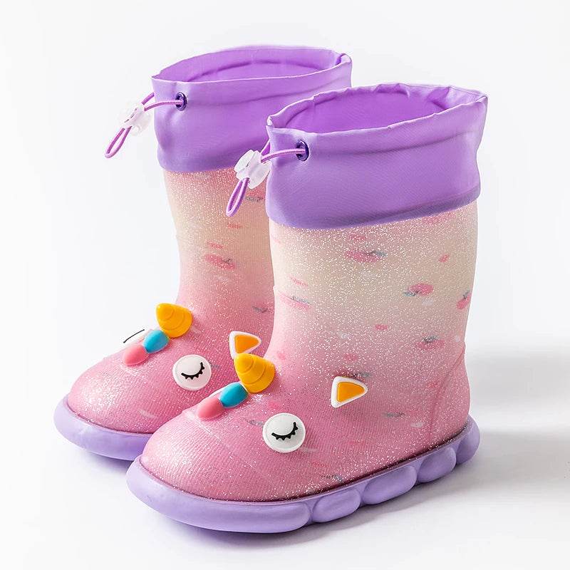 Durable Rain Boots Non Slip Waterproof For Kids Outdoor - ToylandEU