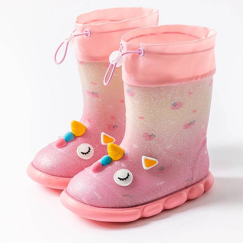 Durable Rain Boots Non Slip Waterproof For Kids Outdoor - ToylandEU