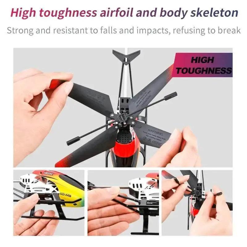  Durable Remote Control Helicopter with LED Lights for Kids -  ToylandEU™