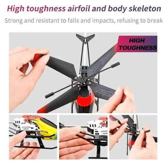  Durable Remote Control Helicopter with LED Lights for Kids -  ToylandEU™