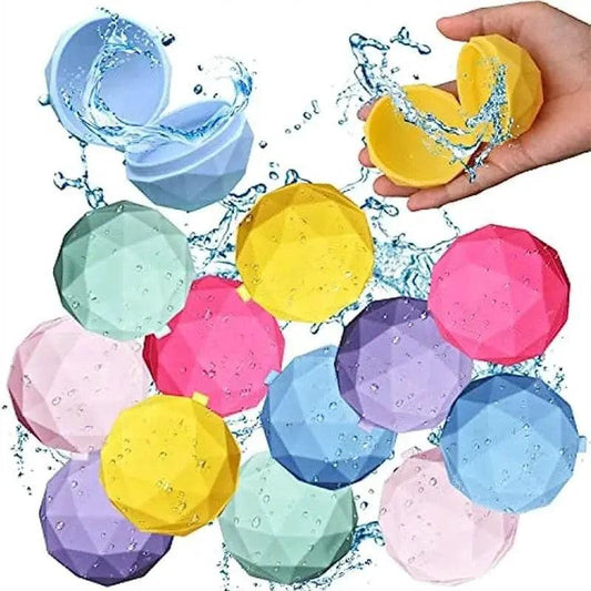  Durable Reusable Water Balloons Quick Fill Toys for Kids -  ToylandEU™