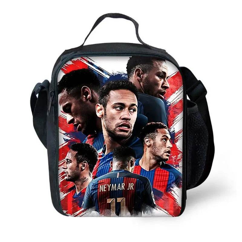 Durable School Backpack Football Themed With Lunch Bags And Pencil Bags For Boys And Girls - ToylandEU