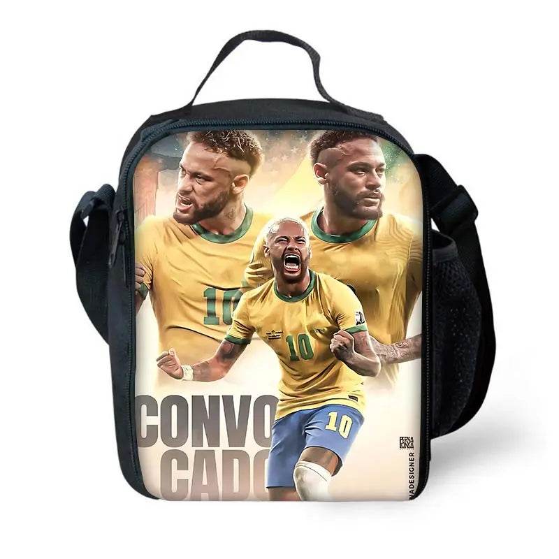 Durable School Backpack Football Themed With Lunch Bags And Pencil Bags For Boys And Girls - ToylandEU