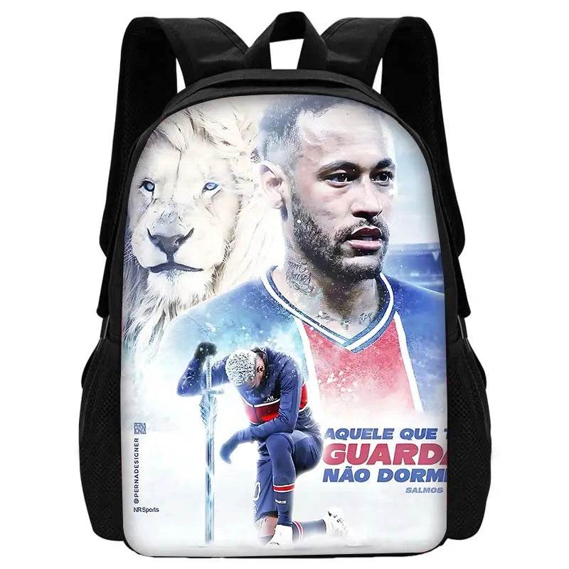 Durable School Backpack Football Themed With Lunch Bags And Pencil Bags For Boys And Girls - ToylandEU