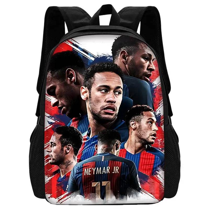 Durable School Backpack Football Themed With Lunch Bags And Pencil Bags For Boys And Girls - ToylandEU