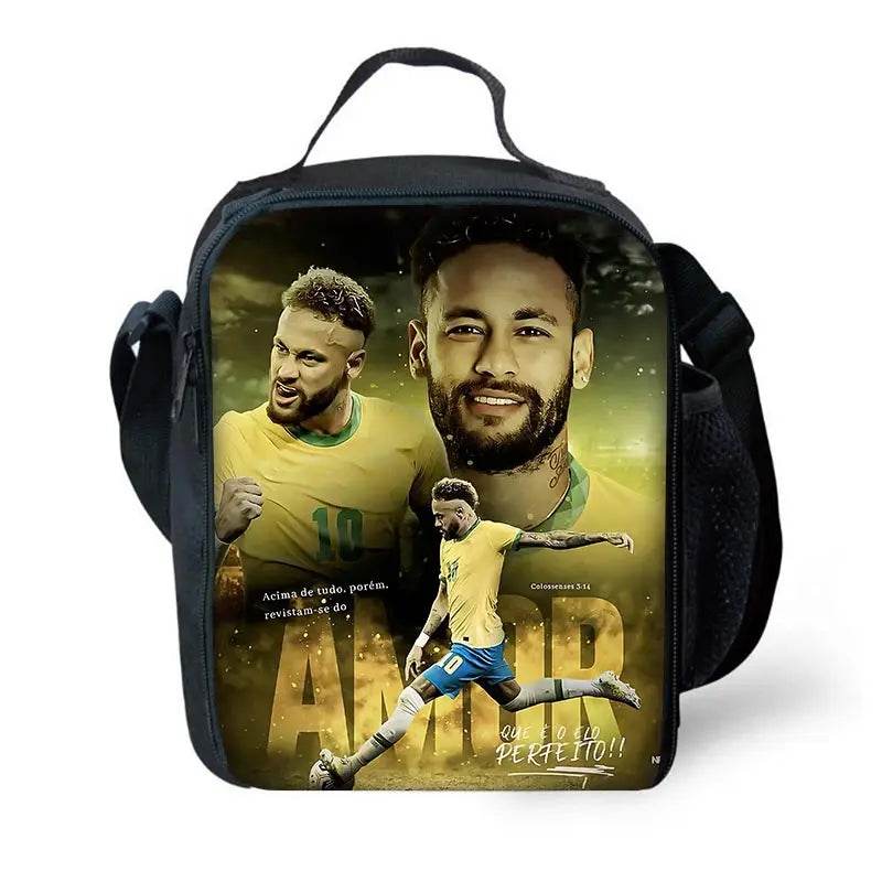 Durable School Backpack Football Themed With Lunch Bags And Pencil Bags For Boys And Girls - ToylandEU