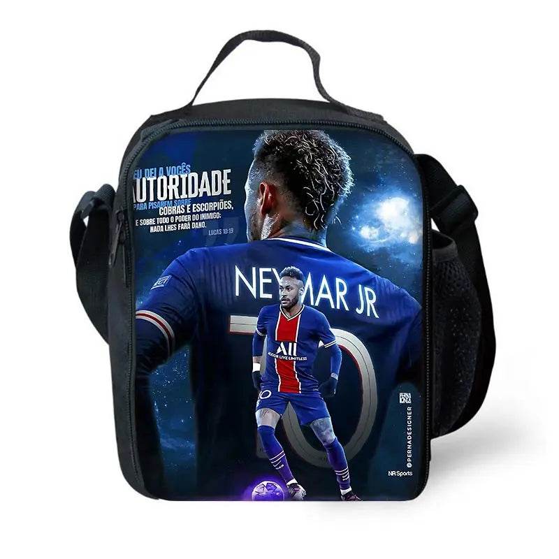 Durable School Backpack Football Themed With Lunch Bags And Pencil Bags For Boys And Girls - ToylandEU