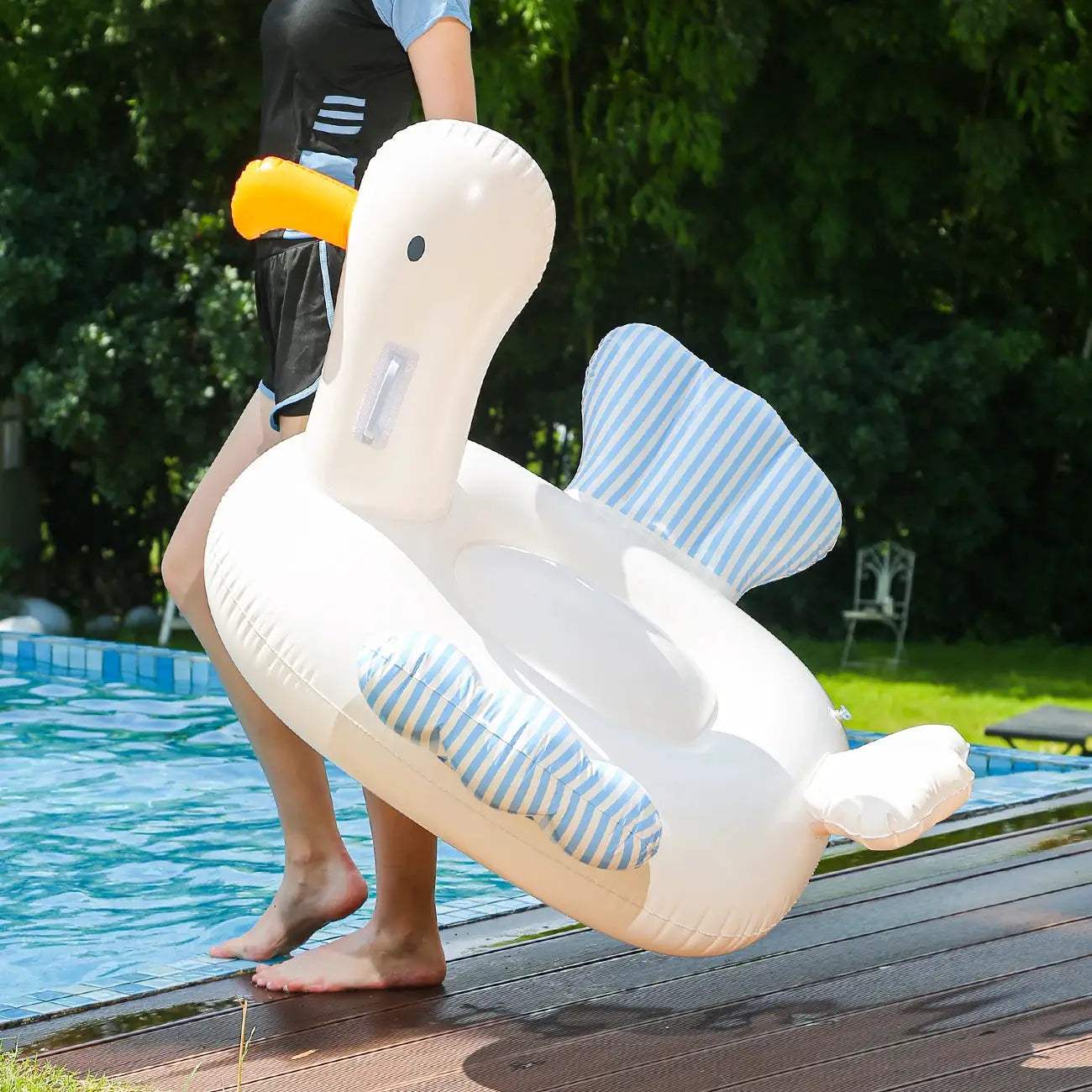  Seagull Inflatable Pool Float Durable For Water Fun -  ToylandEU™