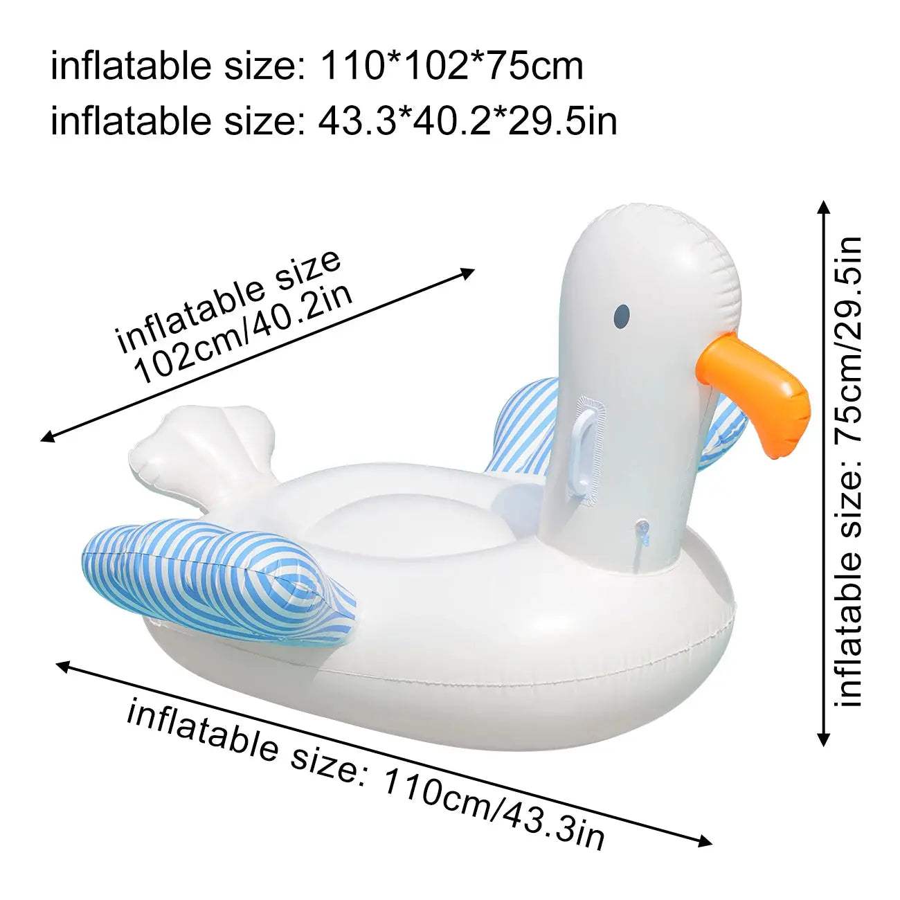  Seagull Inflatable Pool Float Durable For Water Fun -  ToylandEU™