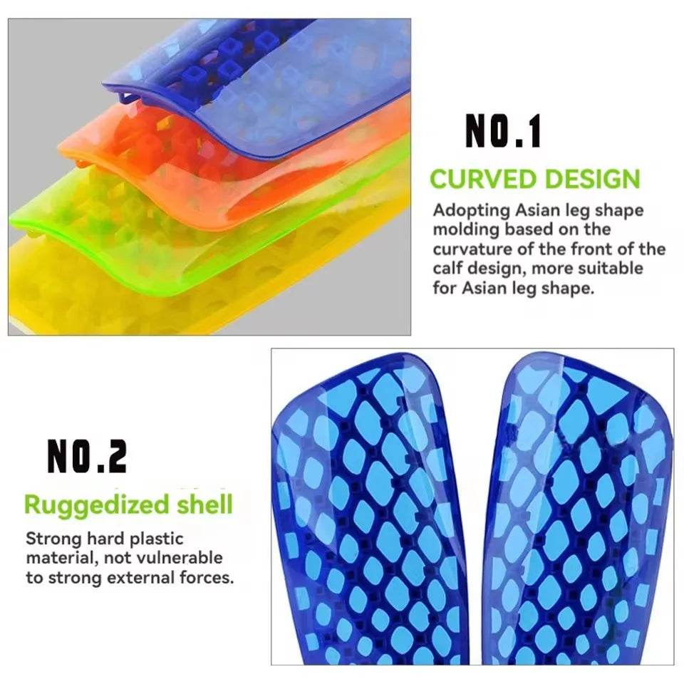 Durable Shin Guards EVA Foam Shock Protection Youth Soccer - ToylandEU