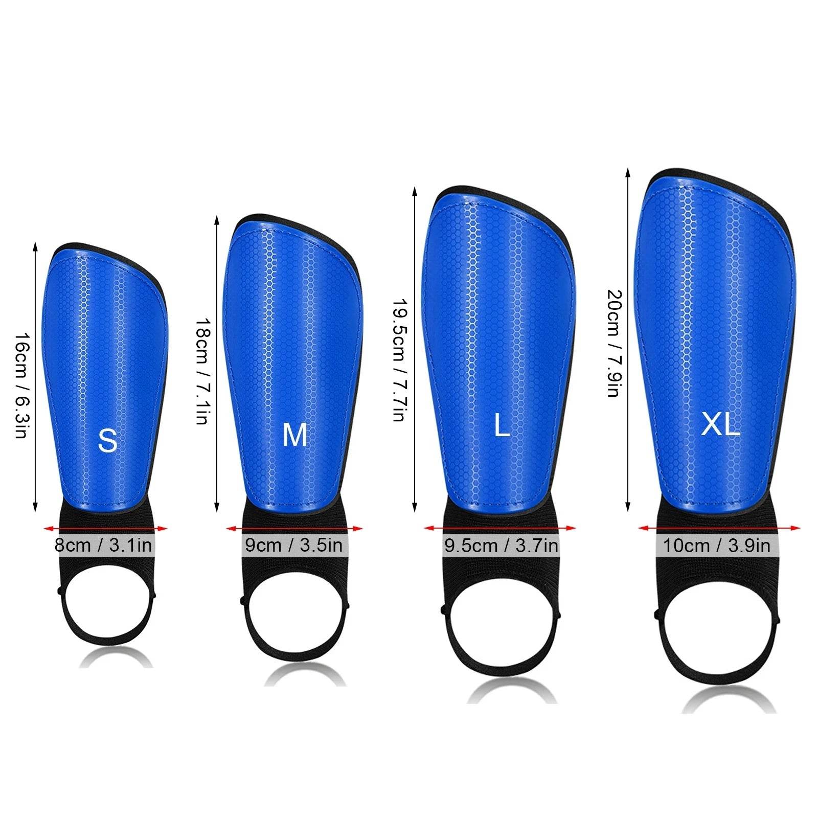 Durable Shin Guards Sleeves EVA Cushion For All Ages - ToylandEU