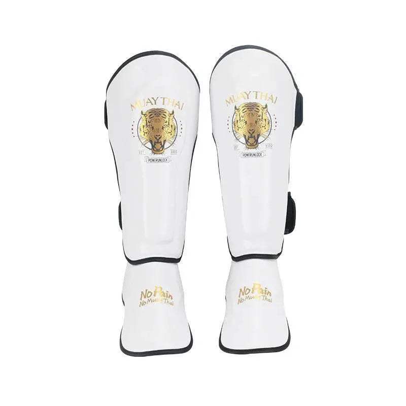 Durable Shin Guards With Thick PU Leather Padding For Kids - ToylandEU