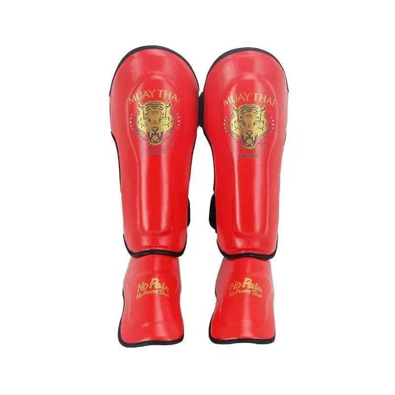 Durable Shin Guards With Thick PU Leather Padding For Kids - ToylandEU