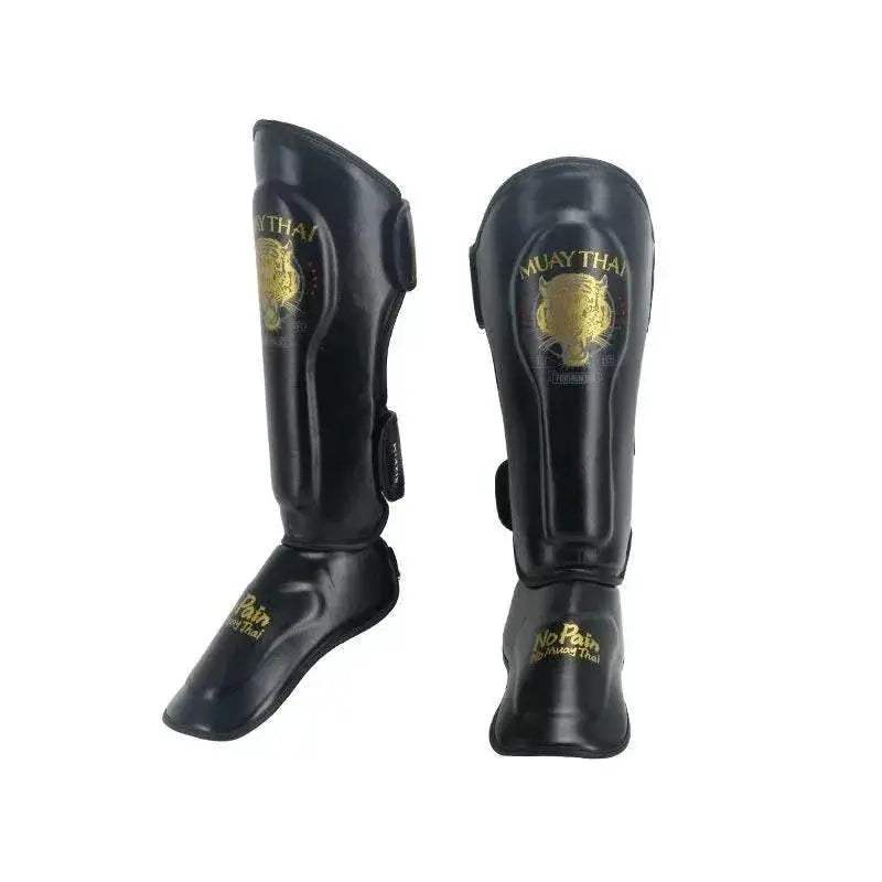 Durable Shin Guards With Thick PU Leather Padding For Kids - ToylandEU