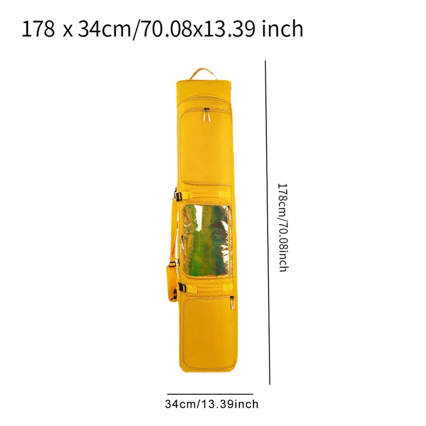 Durable Ski And Snowboard Bag With Wheels For Winter Sports - ToylandEU