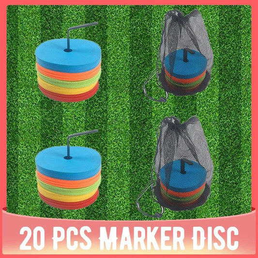 Durable Soccer Agility Cones Flat Marker Discs For Training - ToylandEU