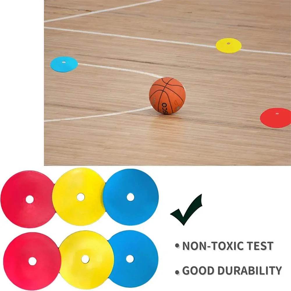 Durable Soccer Agility Cones Flat Marker Discs For Training - ToylandEU