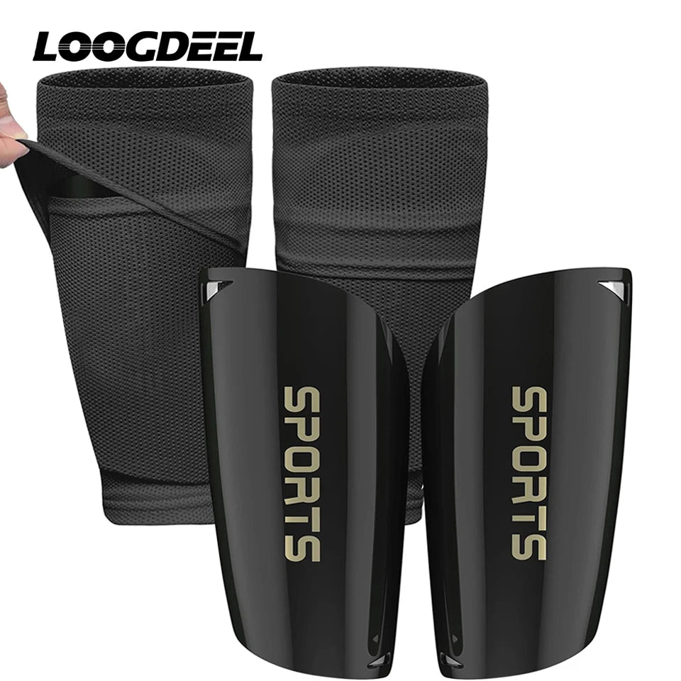 Durable Soccer Shin Guards Cushioned Sleeves For All Ages - ToylandEU