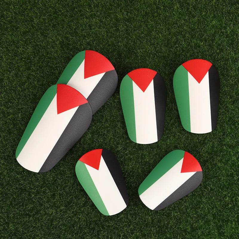 Durable Soccer Shin Guards Palestine Flag Design For All - ToylandEU