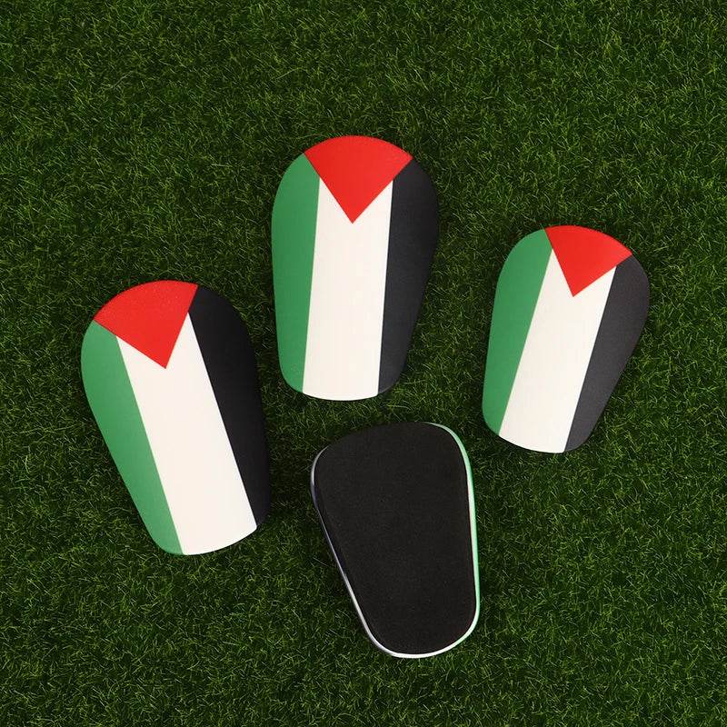 Durable Soccer Shin Guards Palestine Flag Design For All - ToylandEU