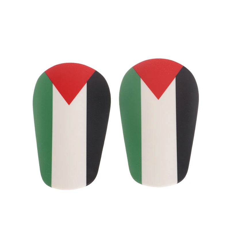 Durable Soccer Shin Guards Palestine Flag Design For All - ToylandEU