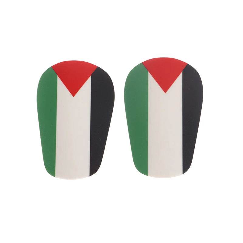 Durable Soccer Shin Guards Palestine Flag Design For All - ToylandEU