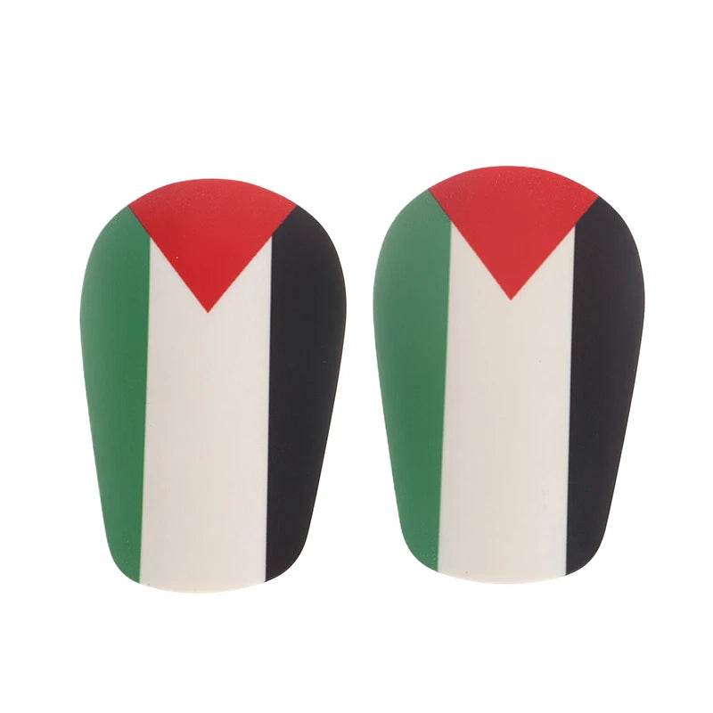 Durable Soccer Shin Guards Palestine Flag Design For All - ToylandEU