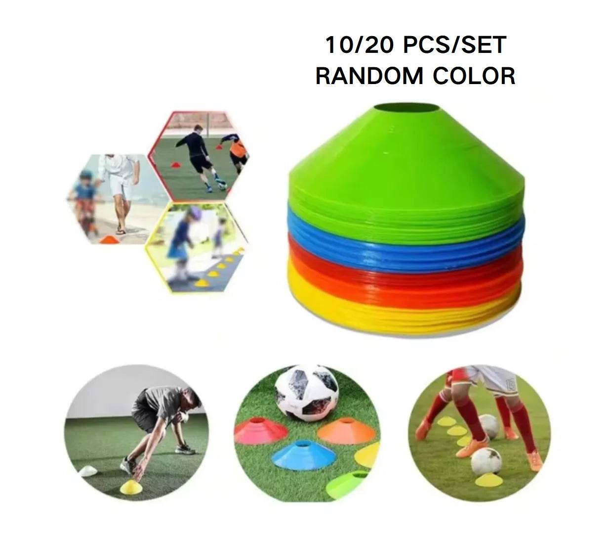 Durable Soccer Training Agility Cones Pressure Resistant For Drills - ToylandEU