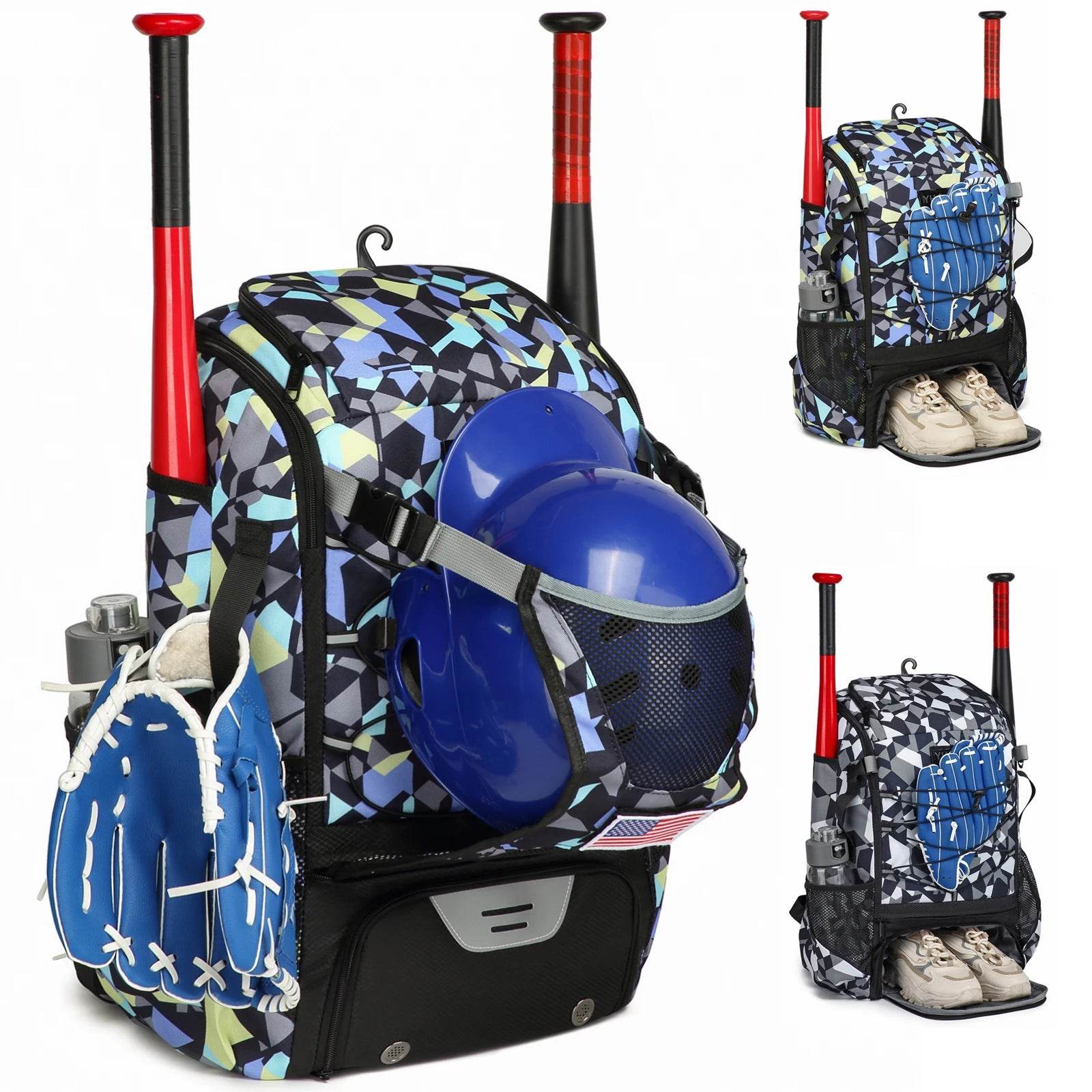 Durable Softball Backpack With Shoe Compartment For Youth - ToylandEU
