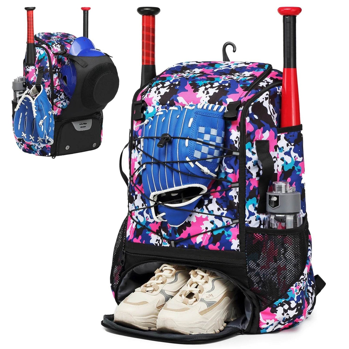 Durable Softball Backpack With Shoe Compartment For Youth - ToylandEU