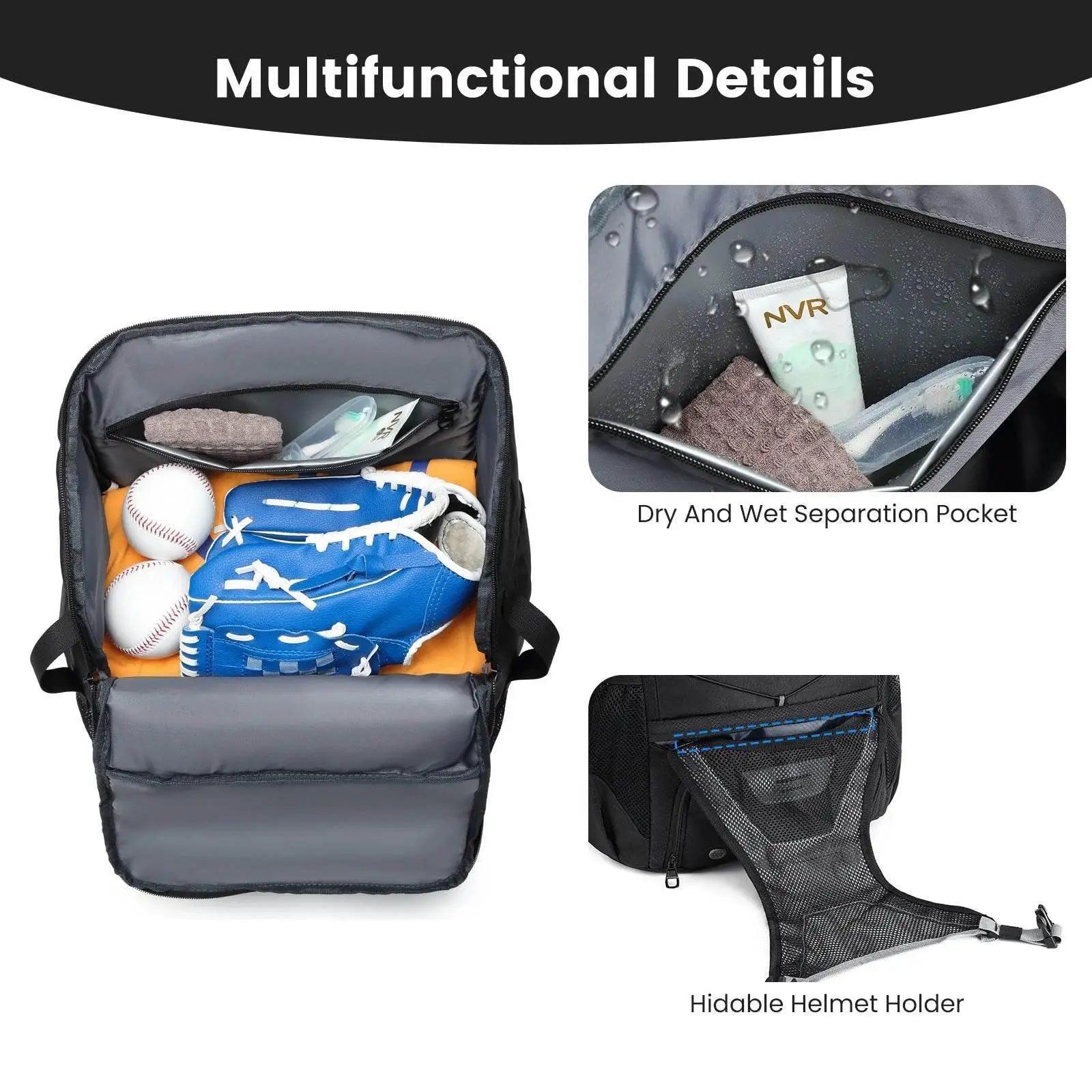  Durable Softball Backpack With Shoe Pocket Toyland EU -  ToylandEU™