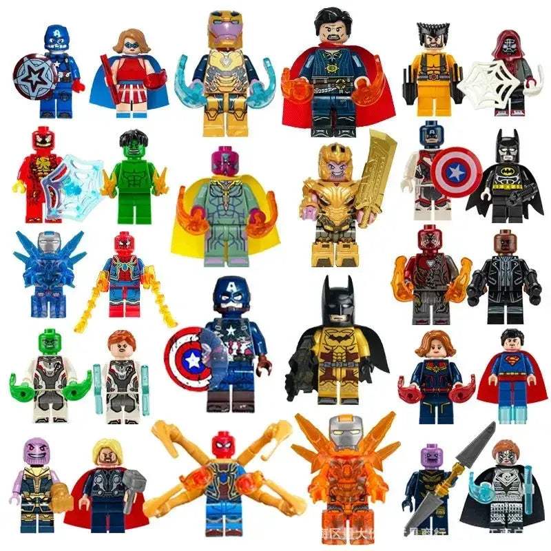 Durable Superhero Action Figures Set For Kids Unisex - ToylandEU