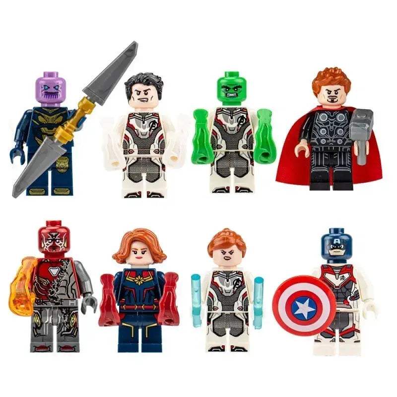 Durable Superhero Action Figures Set For Kids Unisex - ToylandEU