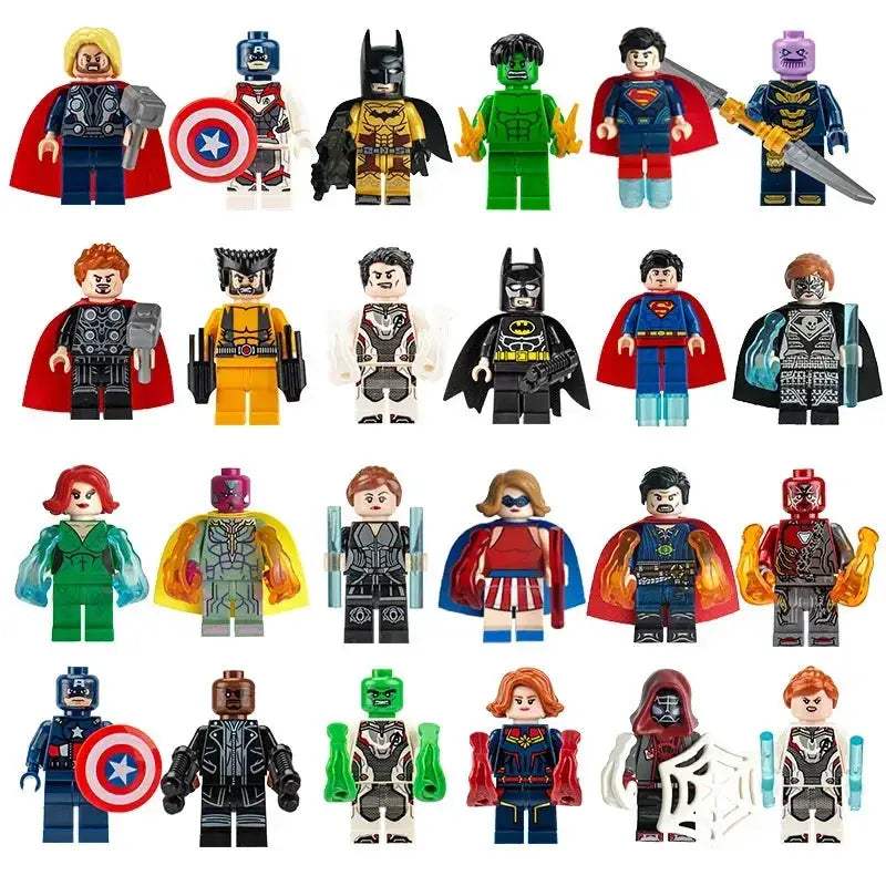 Durable Superhero Action Figures Set For Kids Unisex - ToylandEU