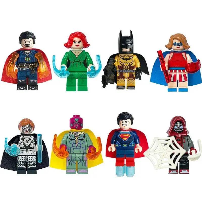 Durable Superhero Action Figures Set For Kids Unisex - ToylandEU