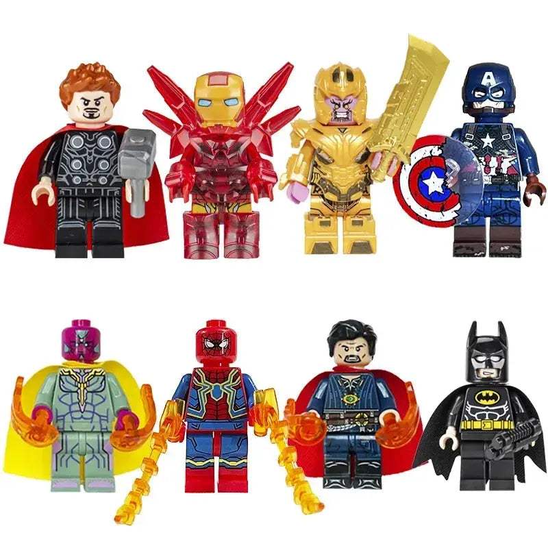 Durable Superhero Action Figures Set For Kids Unisex - ToylandEU